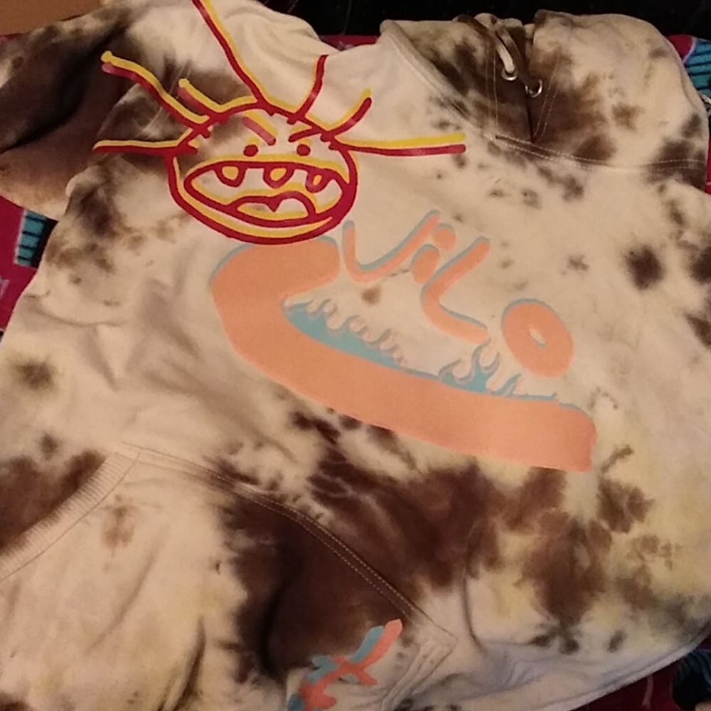Custom tye dye sweater